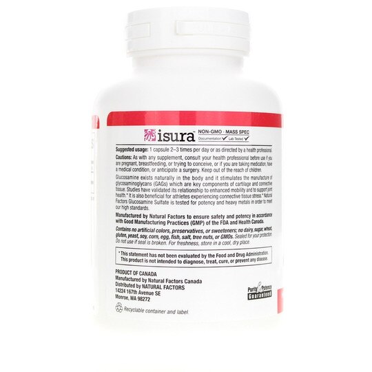 Glucosamine Sulfate 500 Mg, NF